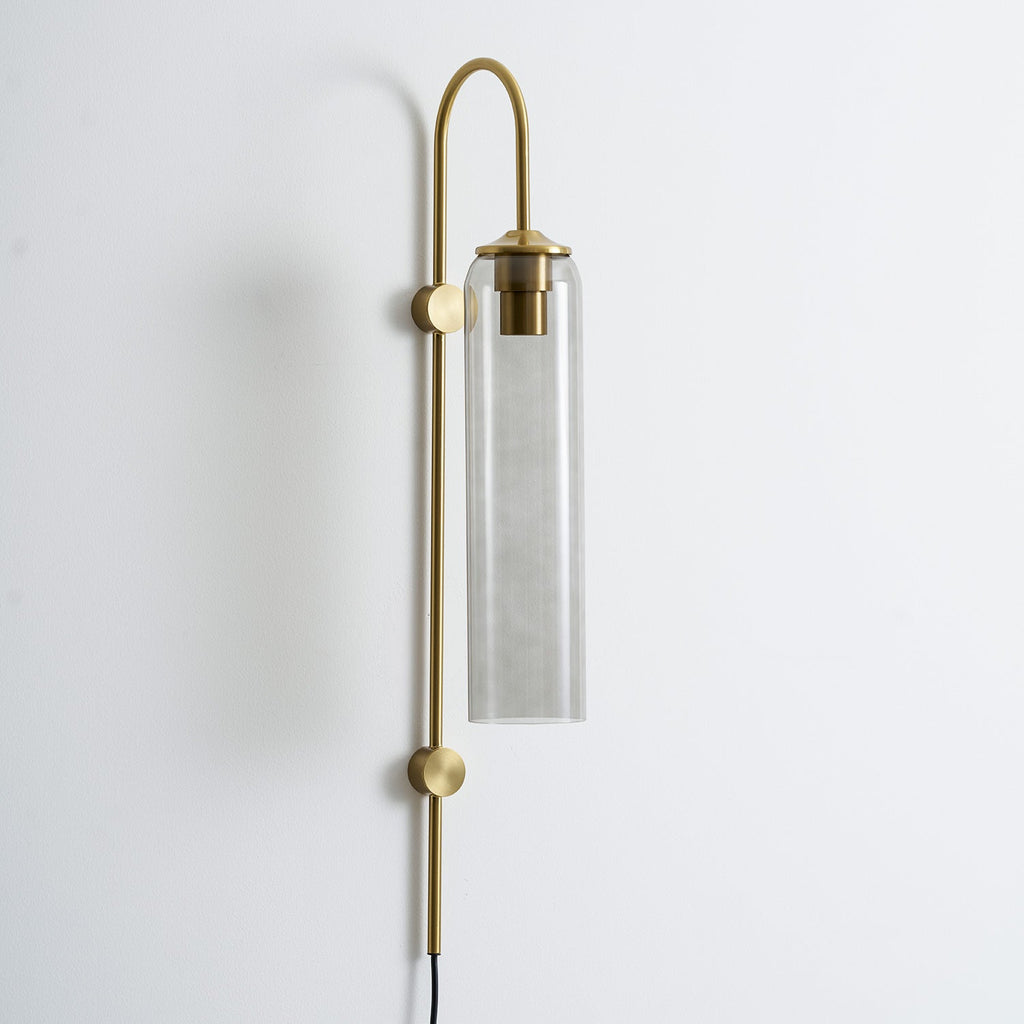 Modern Glass Plug - In Wall Lamp