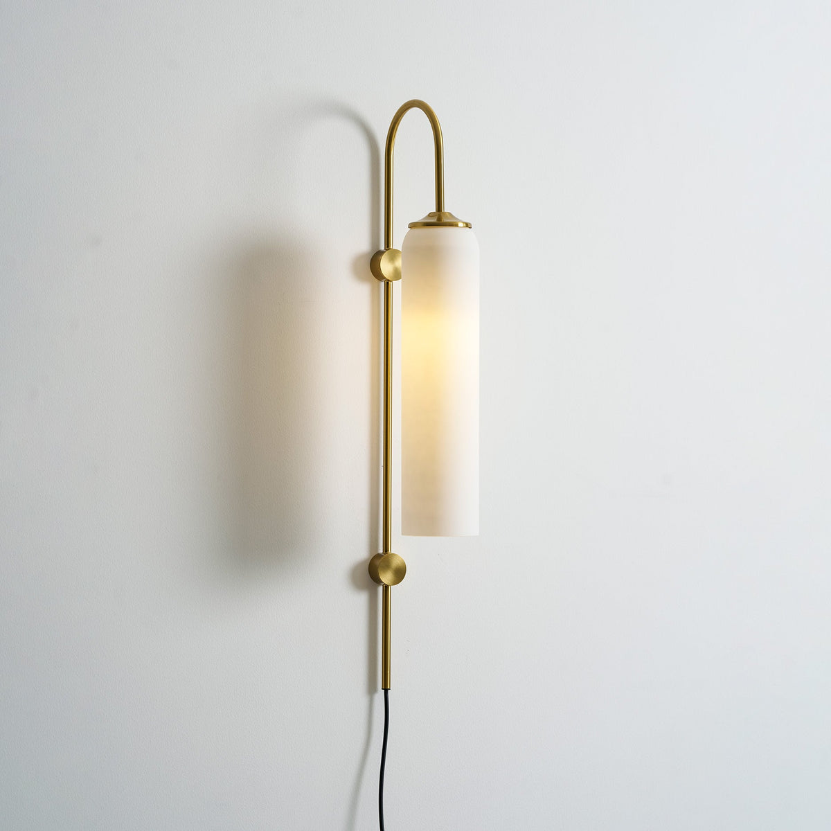 Modern Glass Plug - In Wall Lamp