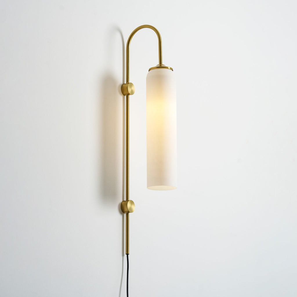Modern Glass Plug - In Wall Lamp