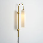 Modern Glass Plug - In Wall Lamp