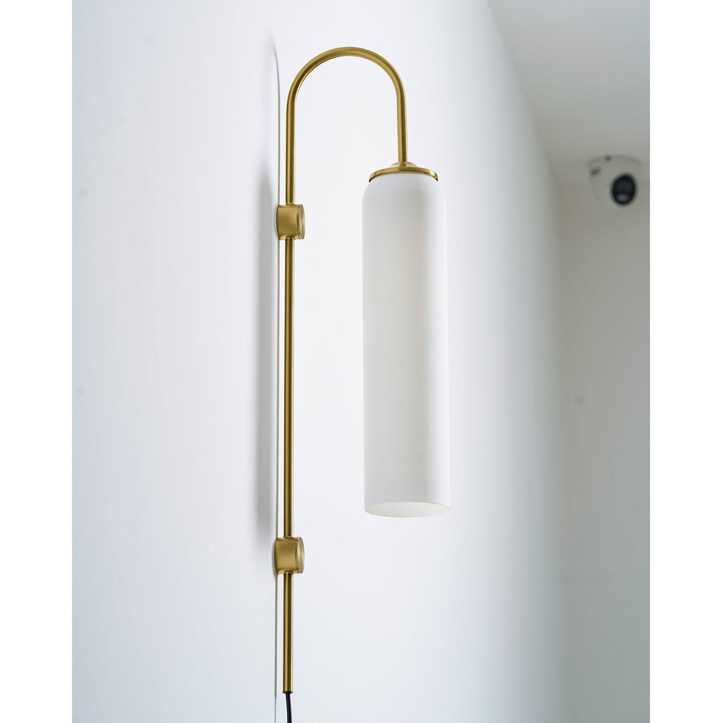 Modern Glass Plug - In Wall Lamp