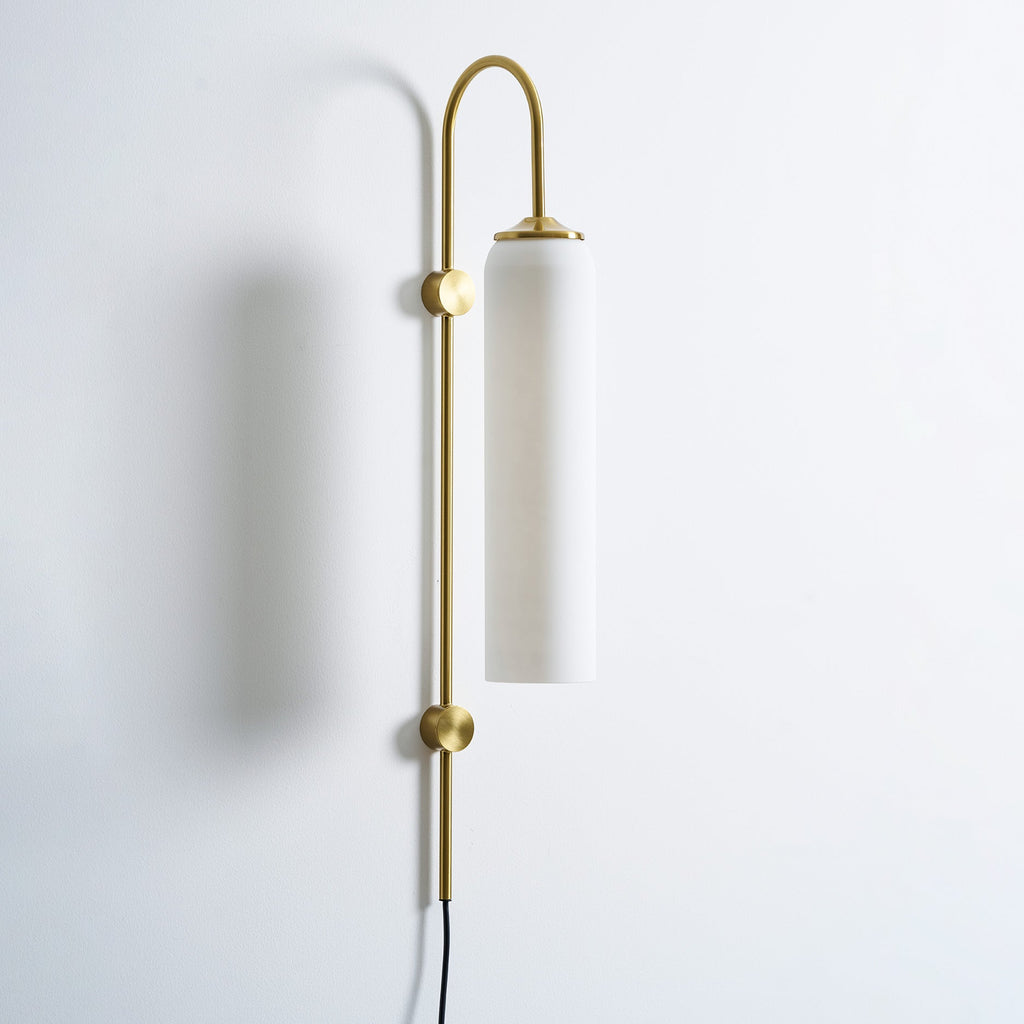 Modern Glass Plug - In Wall Lamp