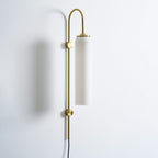 Modern Glass Plug - In Wall Lamp