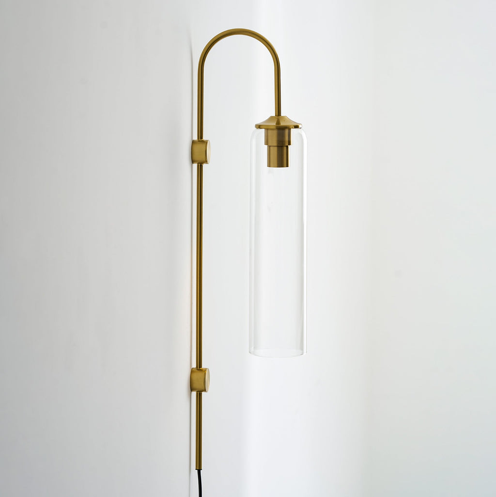 Modern Glass Plug - In Wall Lamp