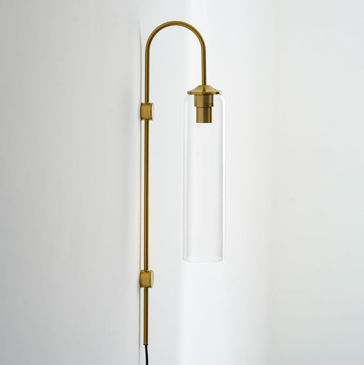 Modern Glass Plug - In Wall Lamp