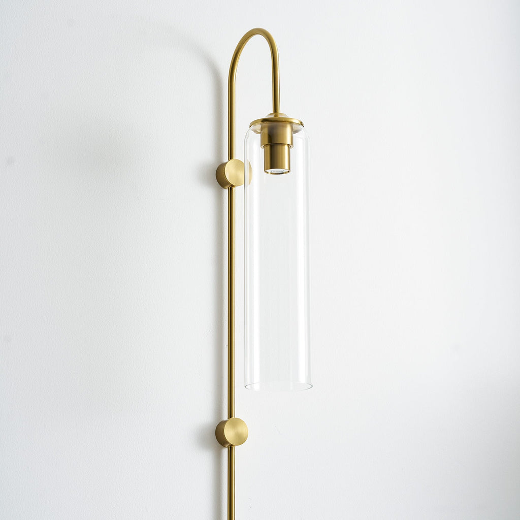 Modern Glass Plug - In Wall Lamp