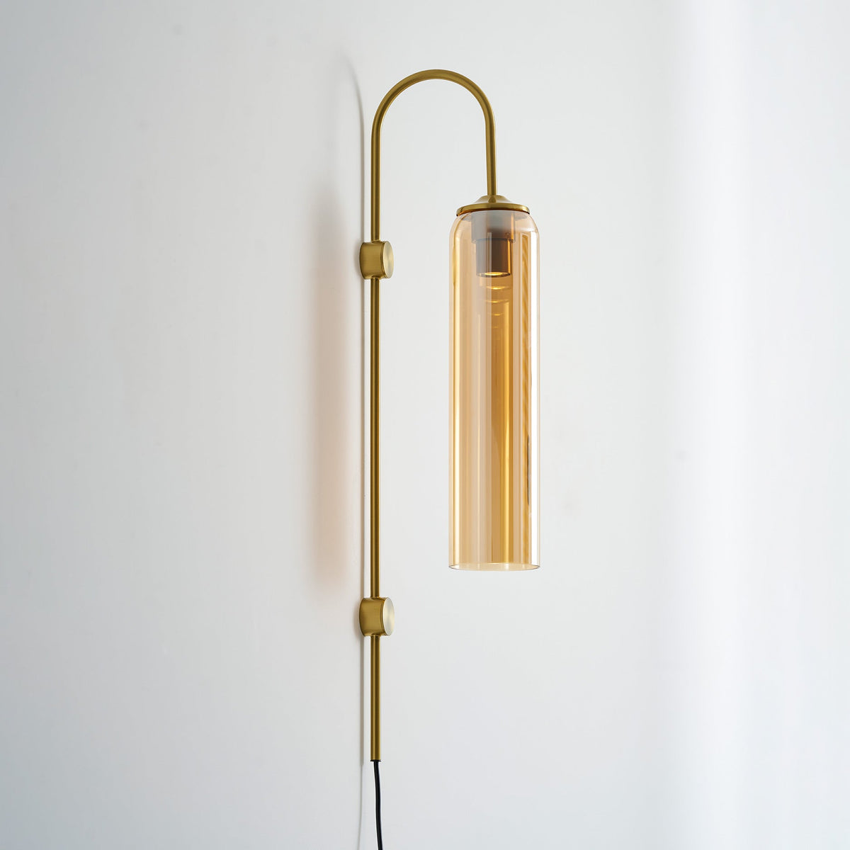 Modern Glass Plug - In Wall Lamp