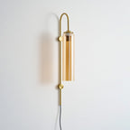 Modern Glass Plug - In Wall Lamp