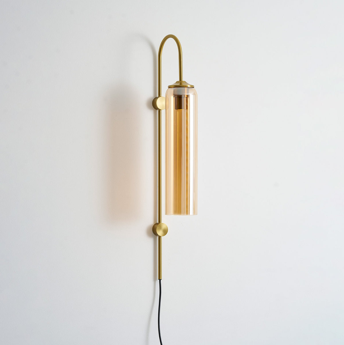Modern Glass Plug - In Wall Lamp