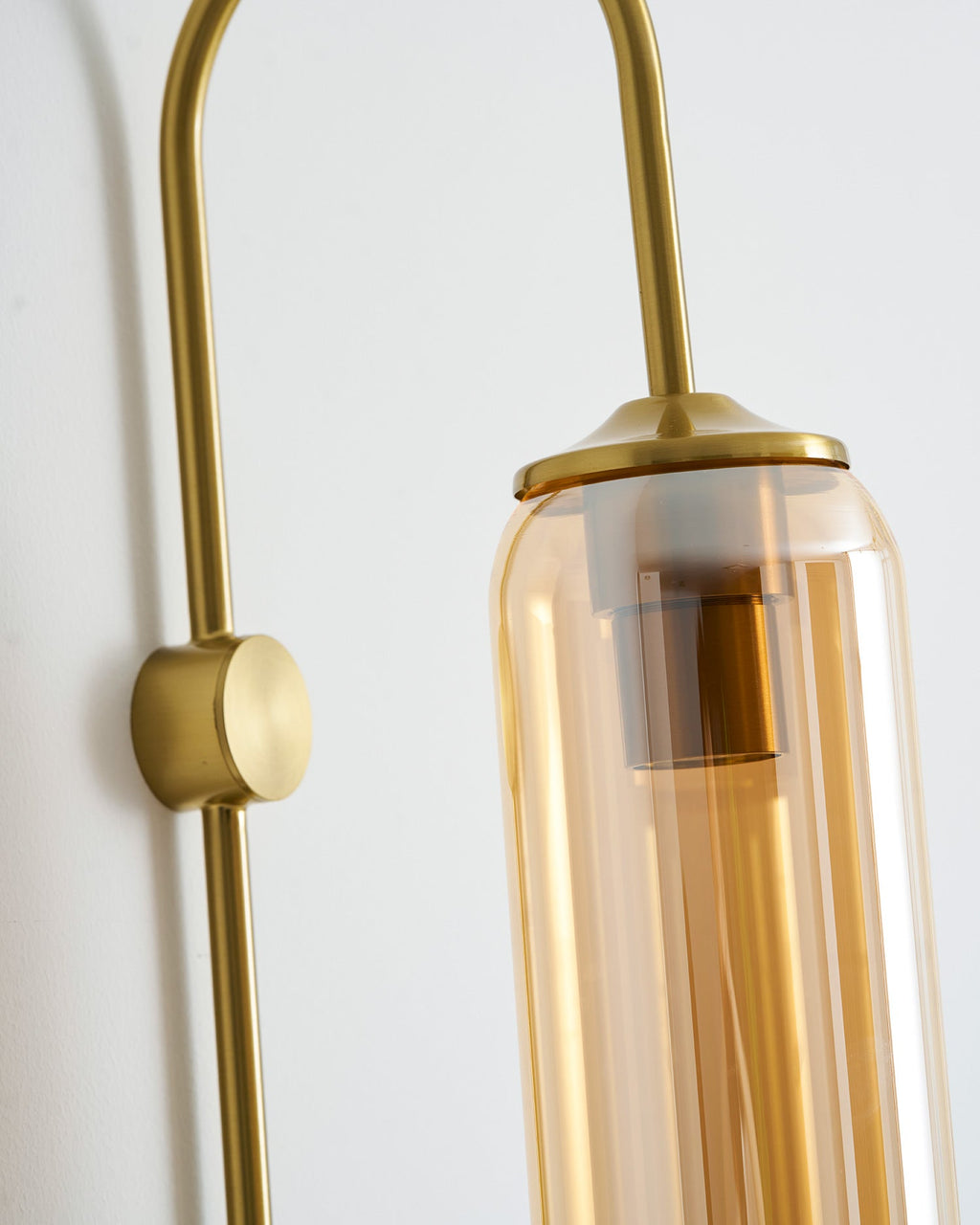Modern Glass Plug - In Wall Lamp
