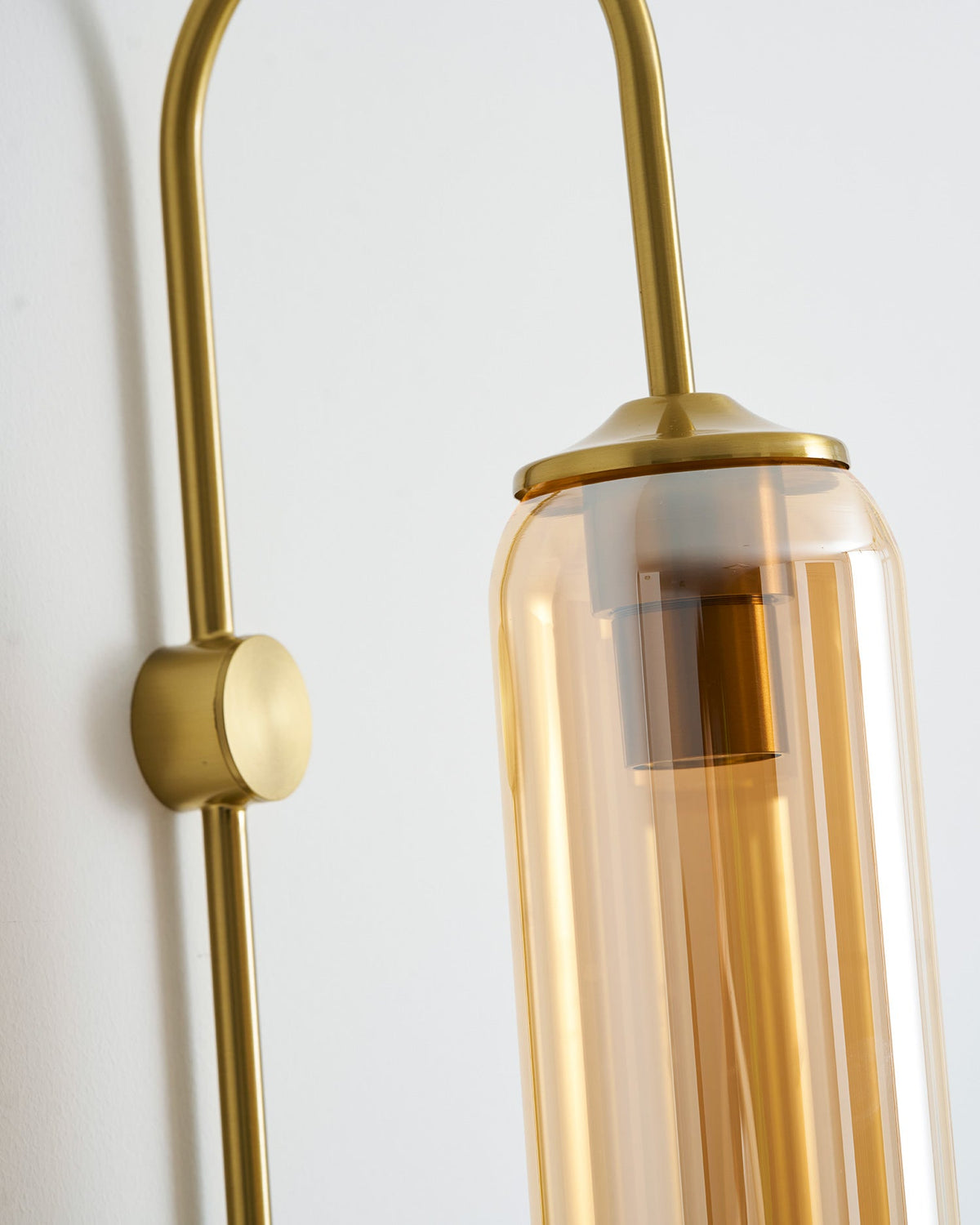 Modern Glass Plug - In Wall Lamp