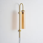 Modern Glass Plug - In Wall Lamp
