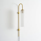 Modern Glass Plug - In Wall Lamp
