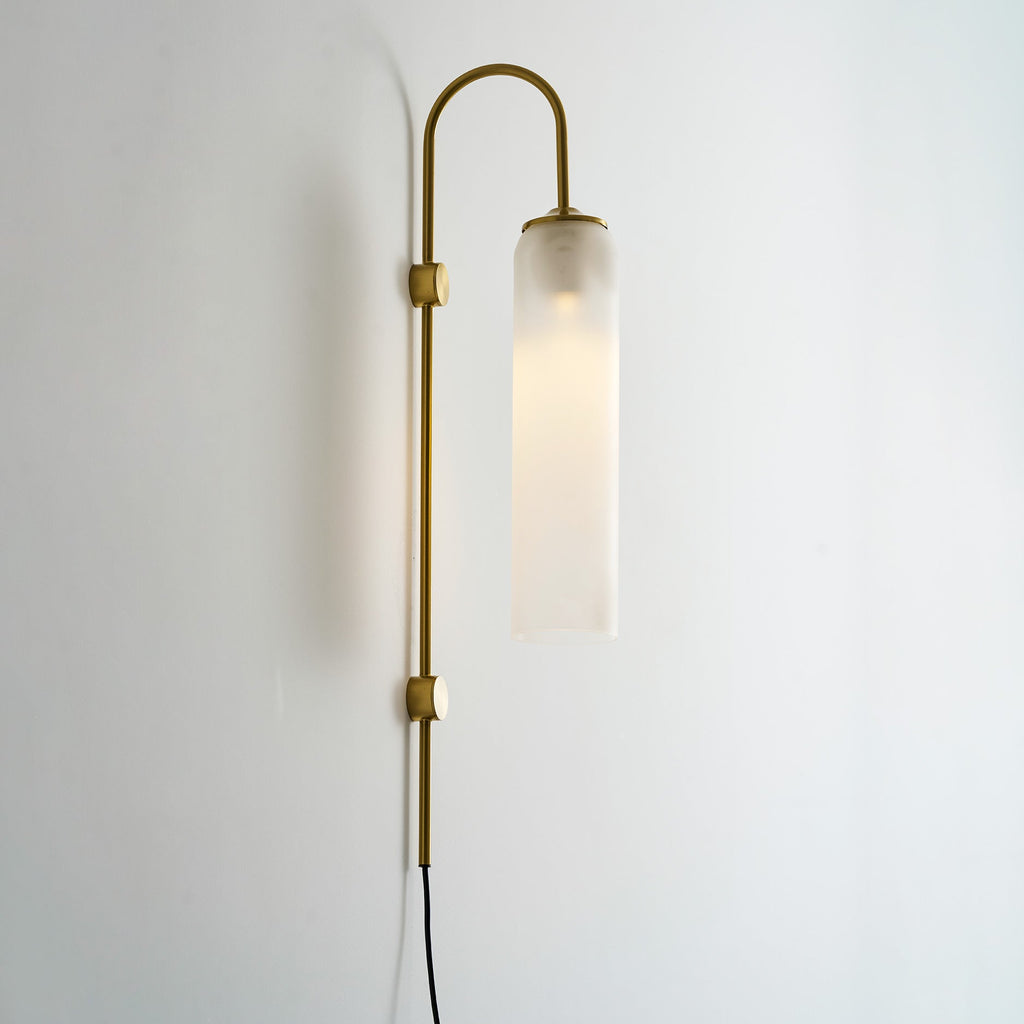 Modern Glass Plug - In Wall Lamp