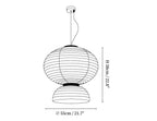 Modern Silk Pendant Light