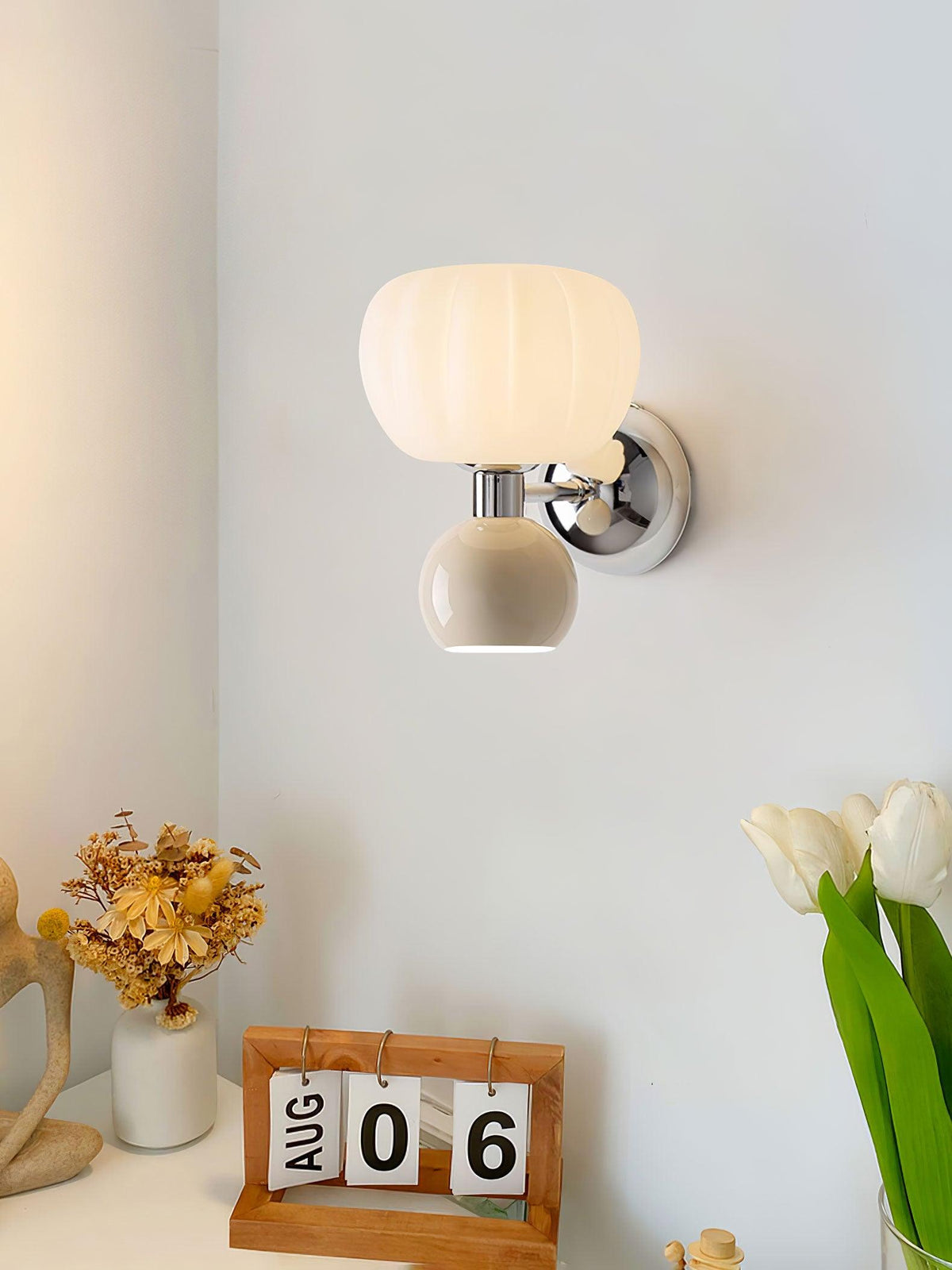 Moderno Cream Sconce
