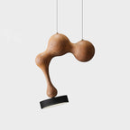 Molecule Wooden Pendant Light