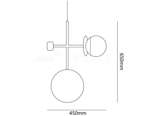 Monaco Suspension  Light