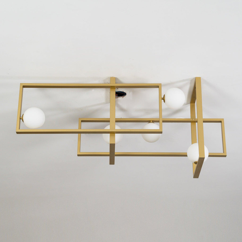 Mondrian Glass Ceiling Light