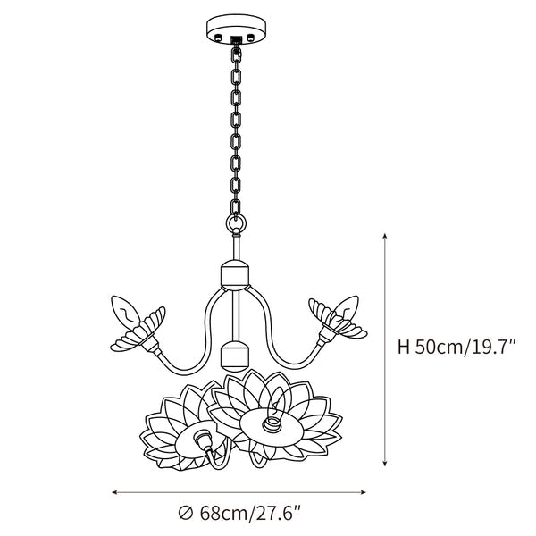 Monique Lhuillier Chandelier