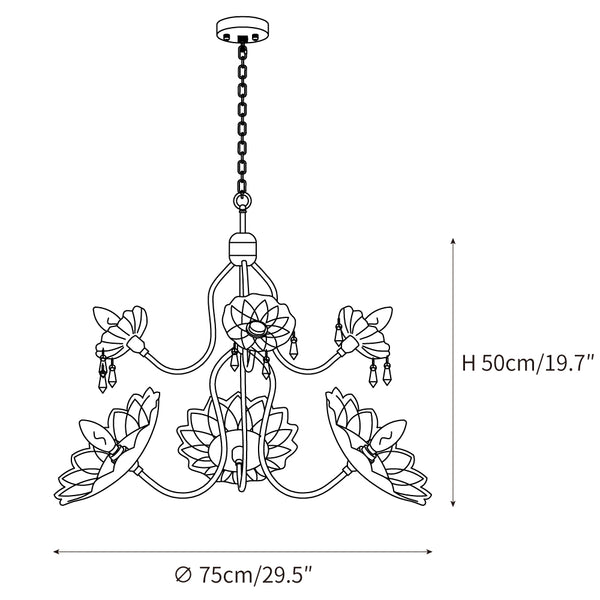 Monique Lhuillier Chandelier