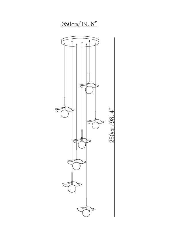 Montera Alabaster Pendant Light