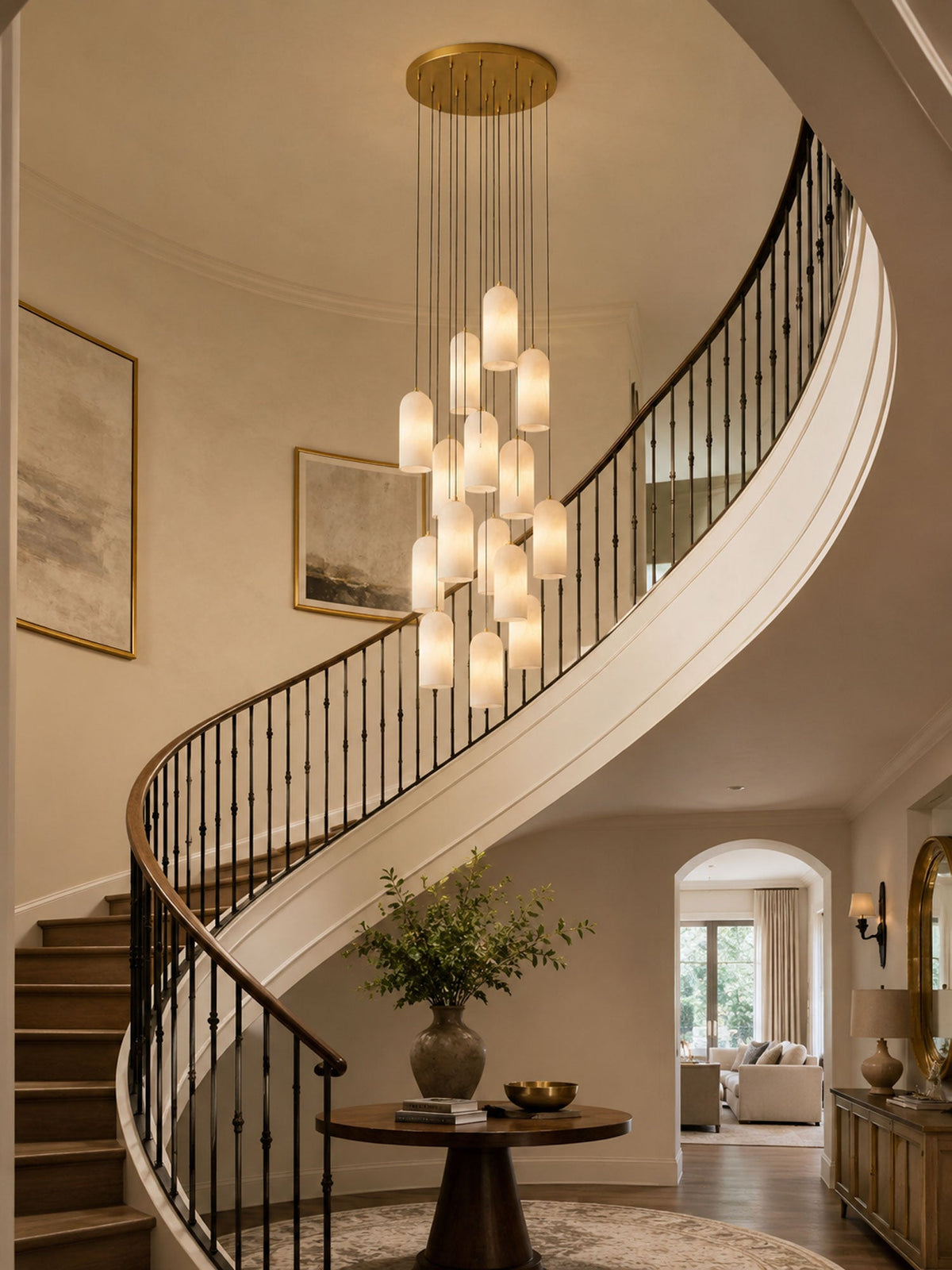 Monty Alabaster Pendant Lamp