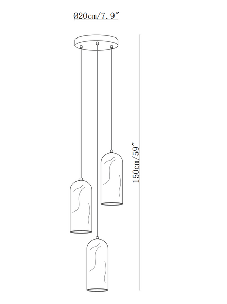 Monty  Alabaster Pendant Lamp