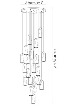 Monty  Alabaster Pendant Lamp