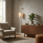 Monty Alabaster Plug-in Wall Lamp