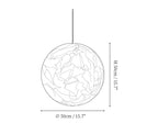 Moon Silk Pendant Lamp