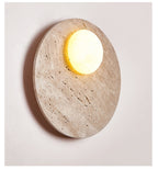 Moonwake Travertine Sconce