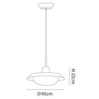 Morandi Layered Pendant Lamp