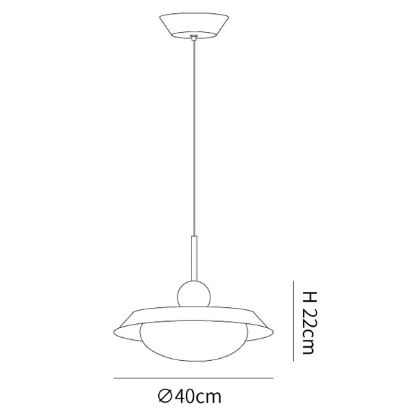 Morandi Layered Pendant Lamp