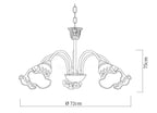Morning Glory Chandelier