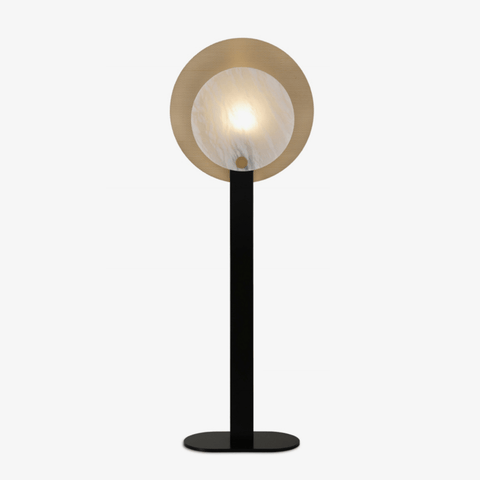 Mosaic Elegance Alabaster Floor Lamp