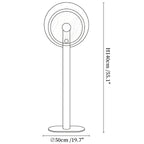 Mosaic Elegance Alabaster Floor Lamp