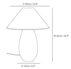 Mountain Wood Table Lamp