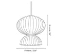 Mulberry Silk Lantern Pendant Light