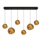 Multi Lava Round Pendant Lamp