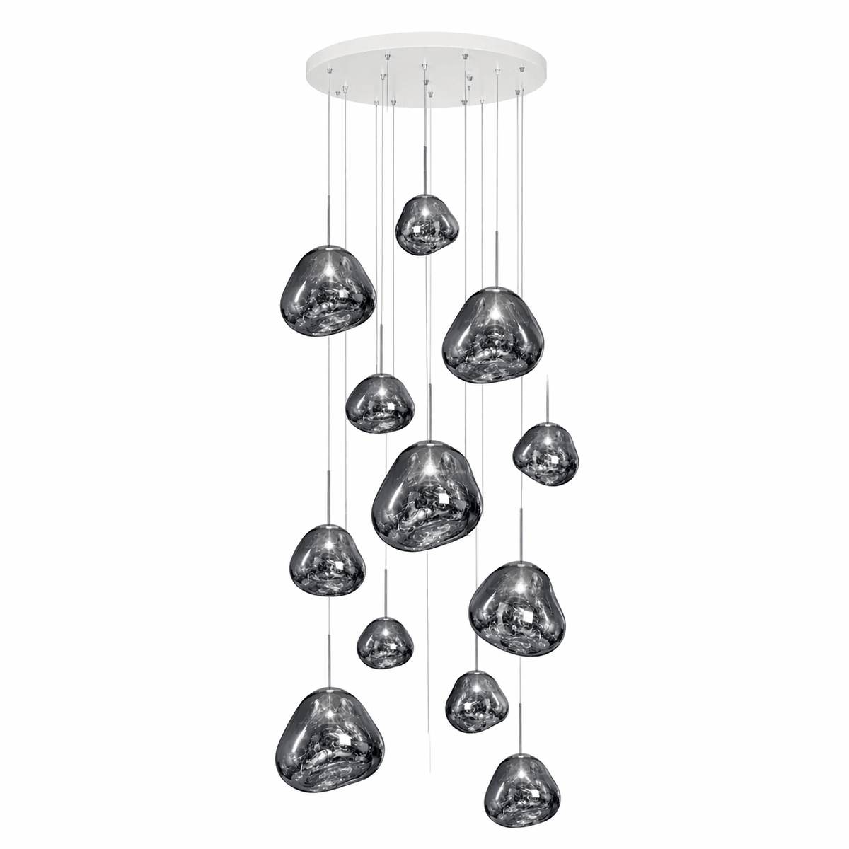 Multi Lava Round Pendant Lamp