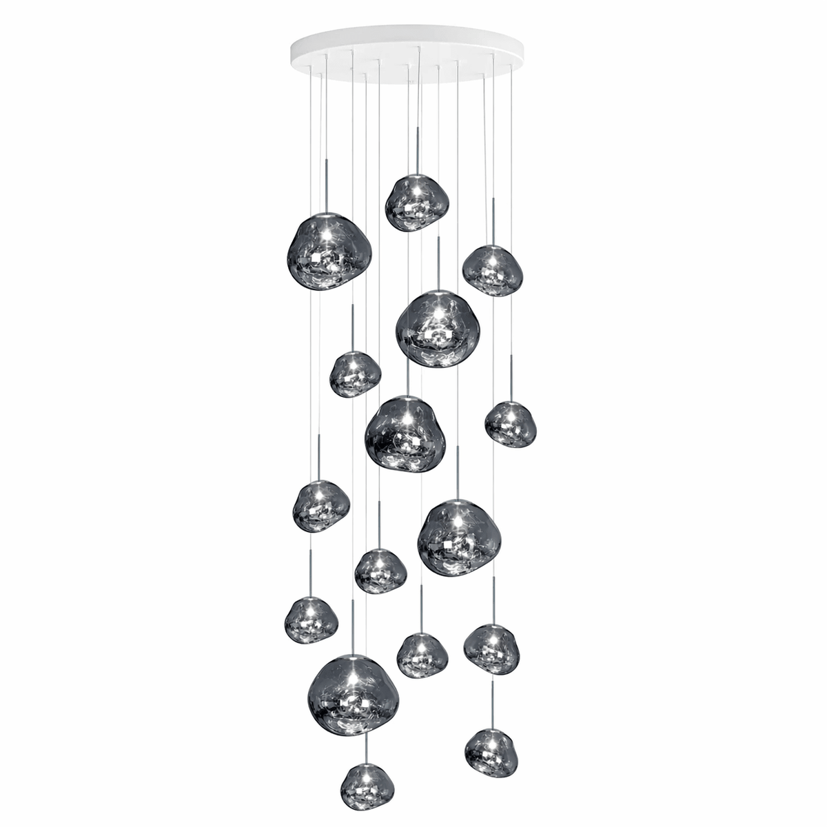 Multi Lava Round Pendant Lamp