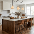 Multi - Tier Chain Drum Pendant Lamp