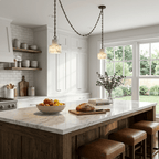 Multi - Tier Chain Drum Pendant Lamp