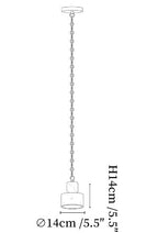 Multi-Tier Chain Drum Pendant Lamp