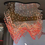 Multicolor Crystal Stone Chandelier