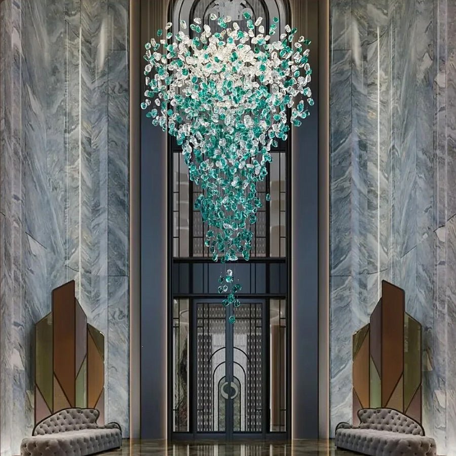 Crystal Stone Chandelier