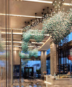 Multicolor Crystal Stone Chandelier