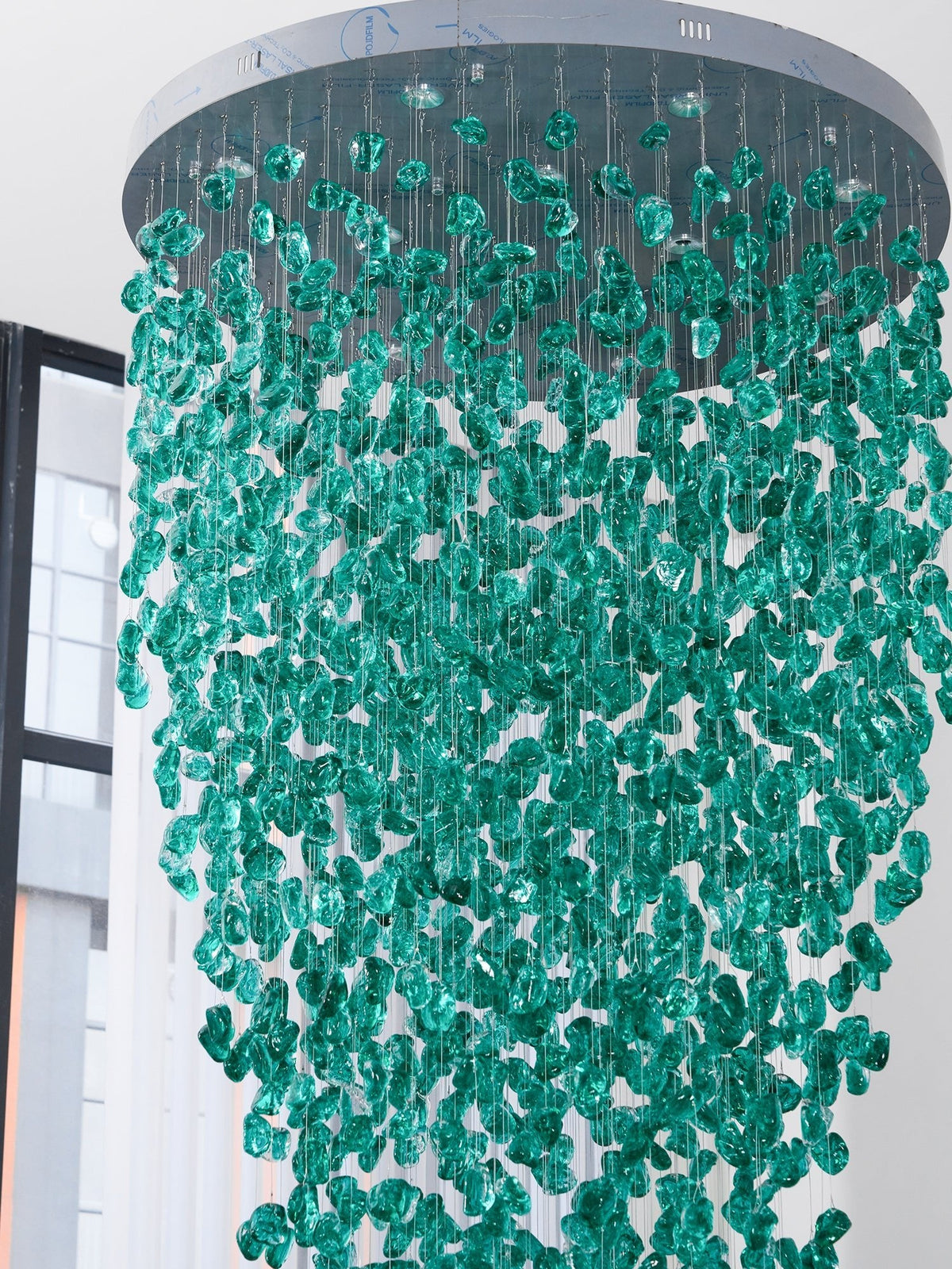 Multicolor Crystal Stone Chandelier