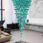 Multicolor Crystal Stone Chandelier